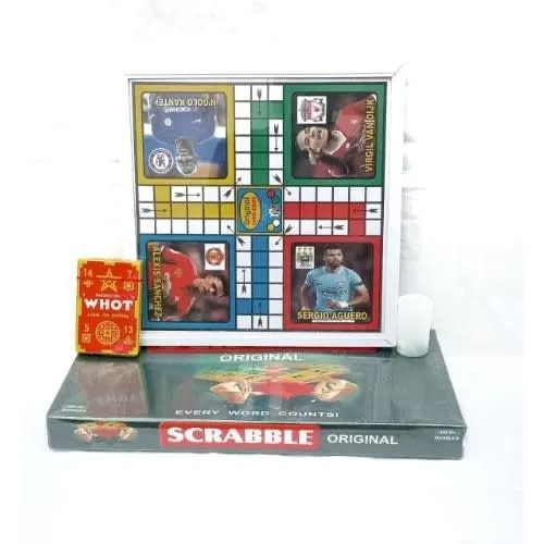 3 in1 Game With Extra 2 Dice