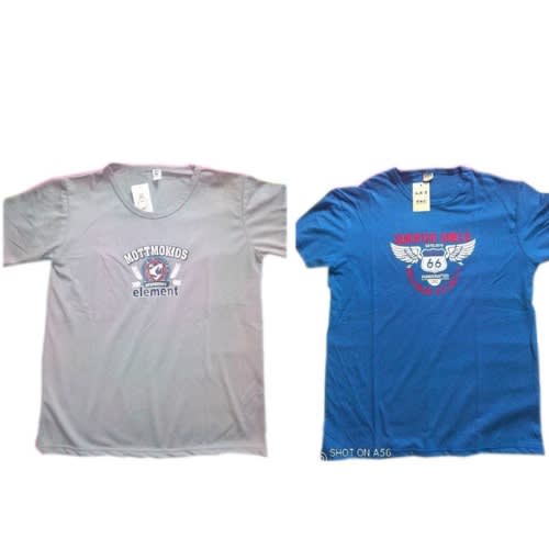2-in-1 Trap Casual Polo Round Neck T-shirt