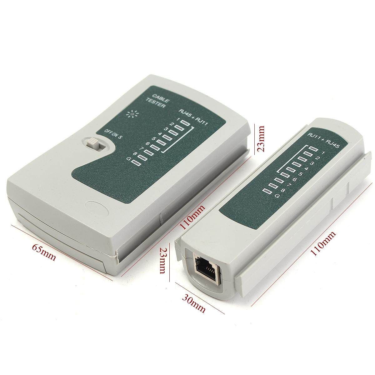 RJ45 CAT6 CAT5e RJ11 Network Ethernet LAN PC Wire Telephone Cable Tester Testing