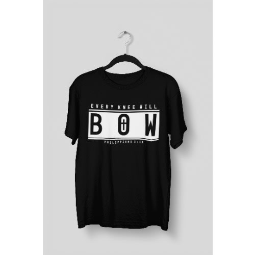 Bow Christian T-shirt - Black