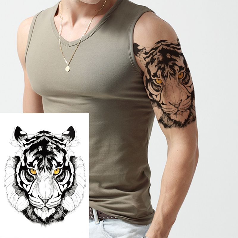 Flash 1 Breast PIECE Tattoo Tatto Women Body Female Sticker Fake Hot Sexy Waterproof Art Temporary Waist Tatoo