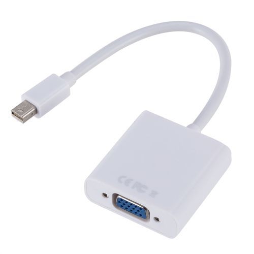 MacBook Air Pro Thunderbolt Mini DisplayPort Display Port Mini DP To VGA Cable Adapter 1080P For HDTV Monitor