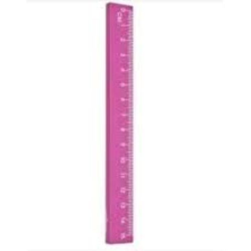 Smiggle Metallic Ruler 15cm - Pink