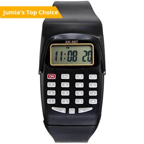 Unisex Kids Calculator Wristwatch- Children's Sports Watch