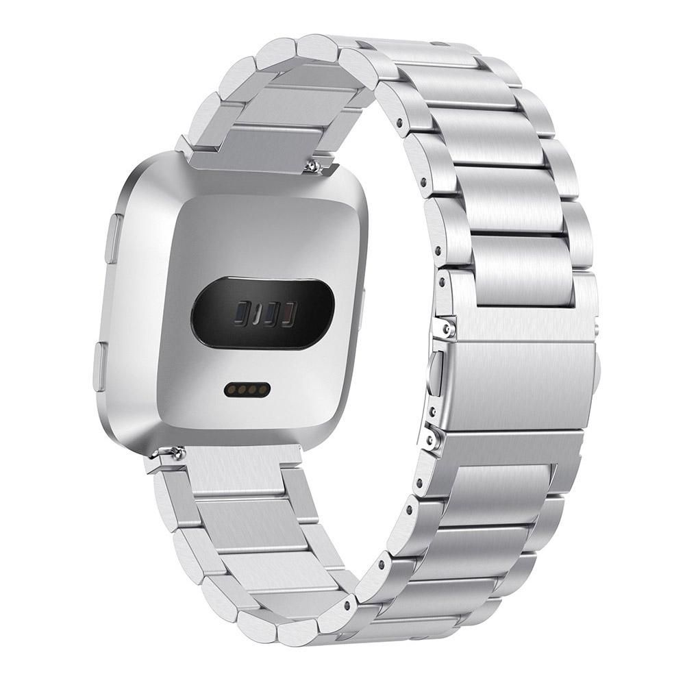 For Wrist Band Stainless Steel Replacement band Silver