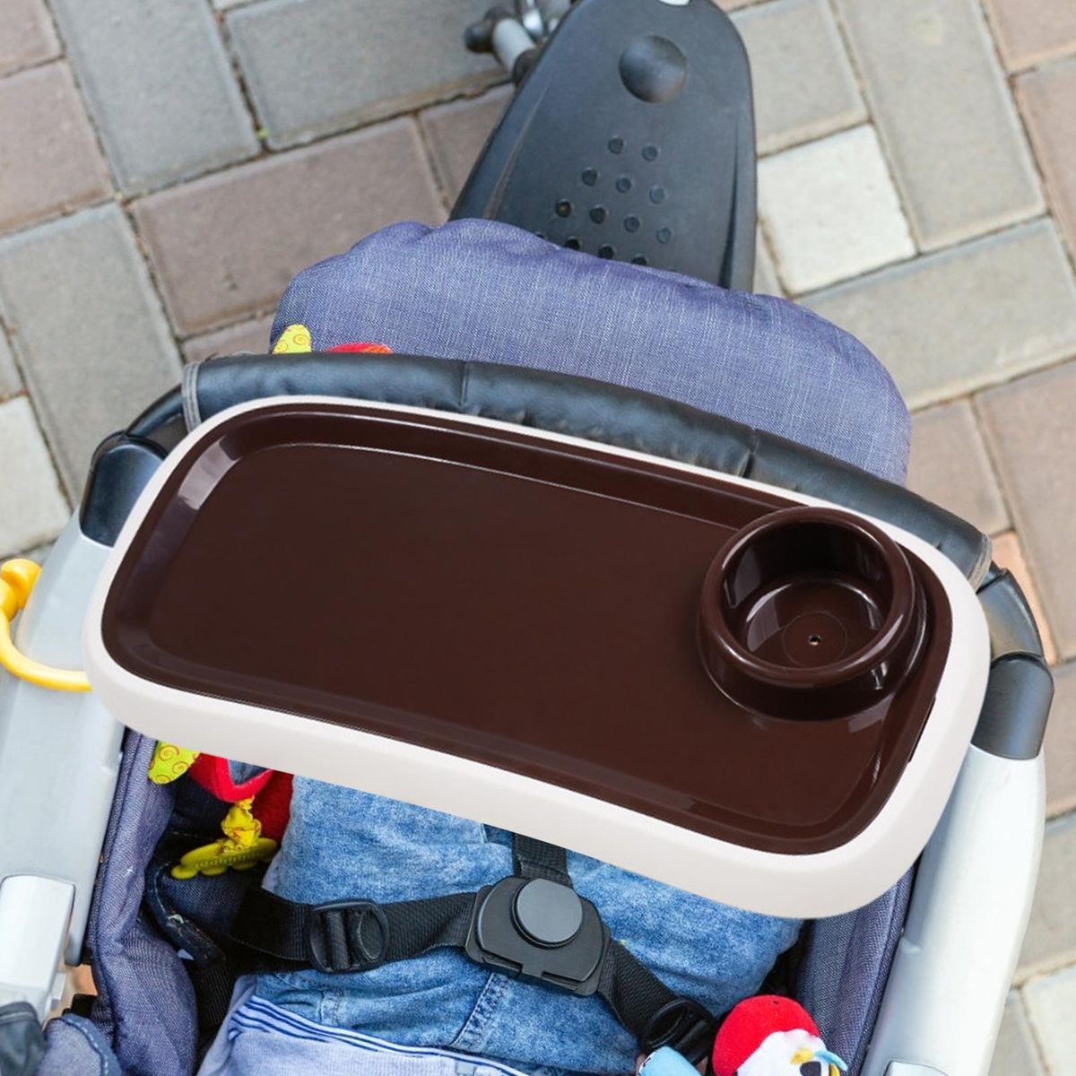 Tray Professional Detachable For Baby Brown