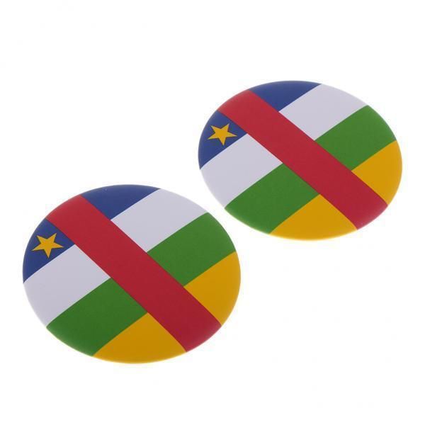 2-3pack National Metal Flag Model Pin Badge Souvenir Medal For Lapel