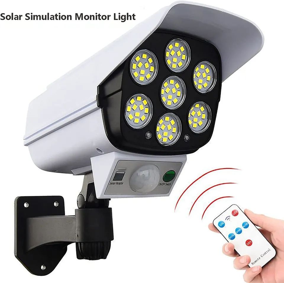 IP65 LED Camera Solar Light Motion Sensor Outdoor Lamp Light