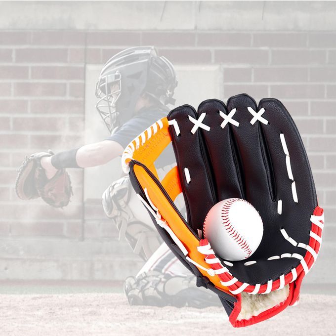 Baseball  Softball Teeball Glove Batting Glove Orange Red L