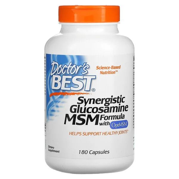 Synergistic Glucosamine MSM Formula With OptiMSM - 180 Caps
