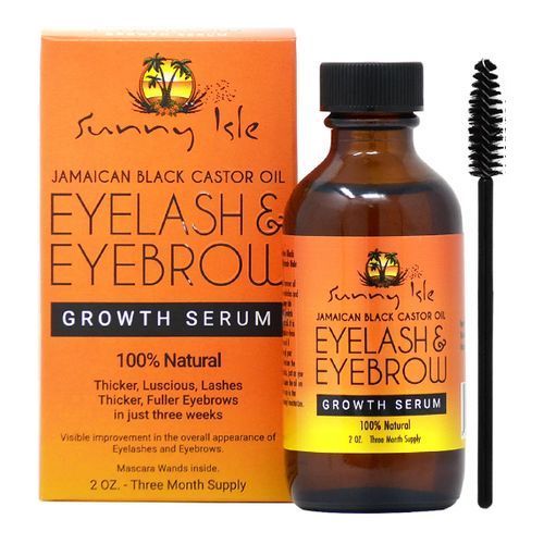 Jamaican Black Castor Eyelash & Eyebrow Growth Serum, 2Oz