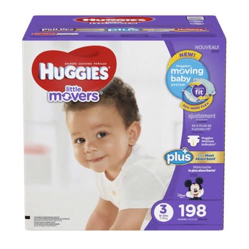 Little Movers Diapers - Size 3