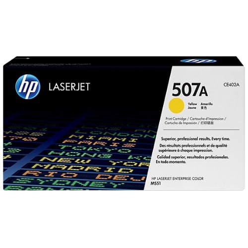 507A Yellow Original LaserJet Toner Cartridge