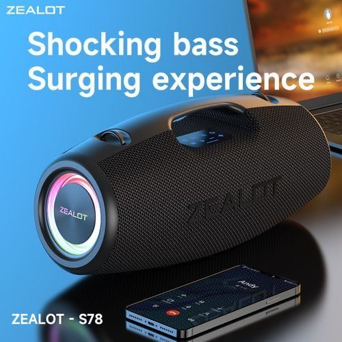 100watts S78 Boombox Bluetooth Wireless Speaker
