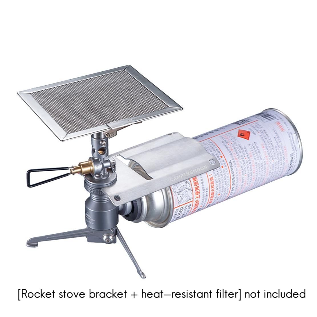 CAMPINGMOON Outdoor Camping Gas Stove Burner Heat Shield