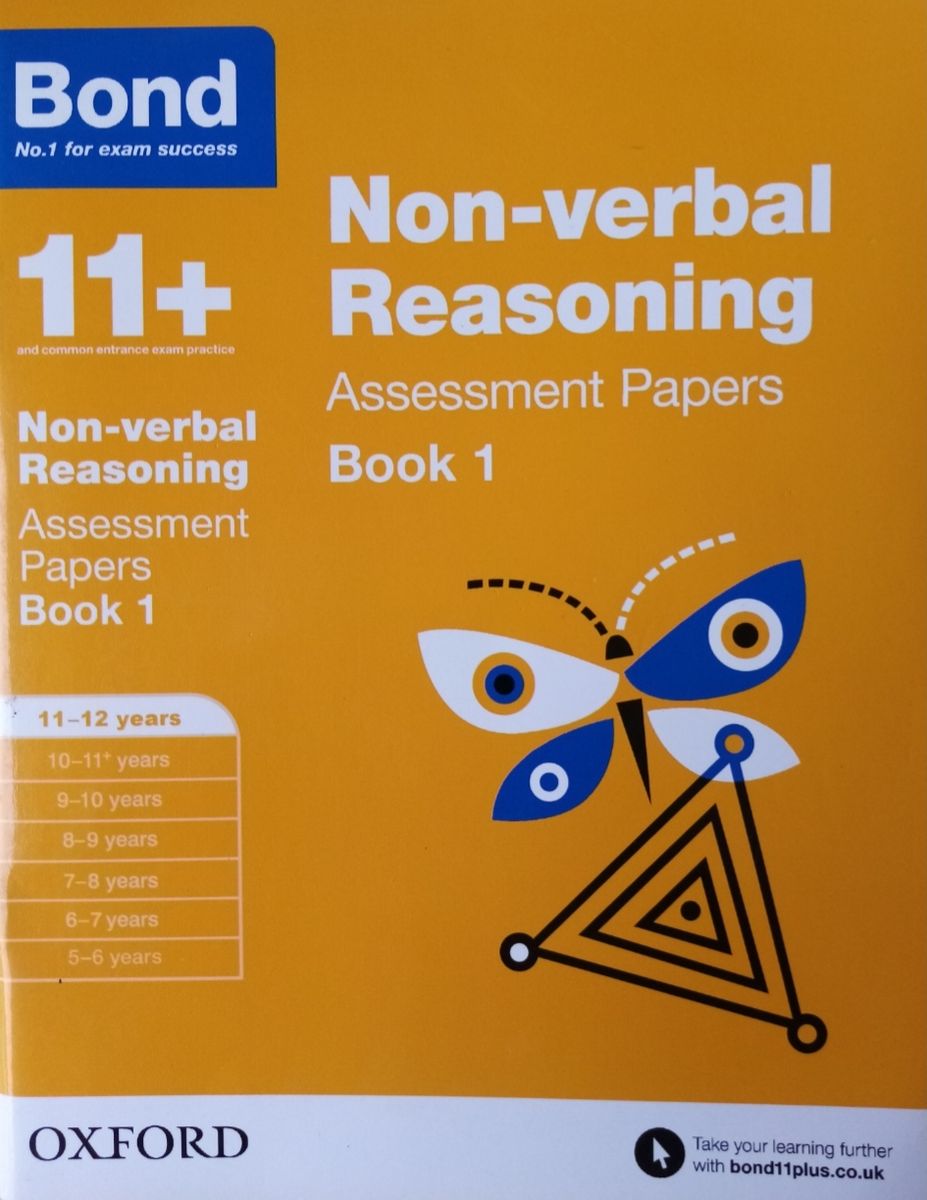 Bond Assessment Non-verbal Reasoning Yea 11-12