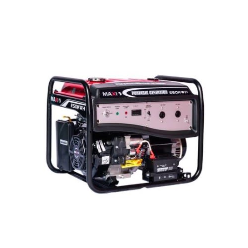 100% Copper Coil & Key Starter Gasoline Generator Ek50 - 6.2kva