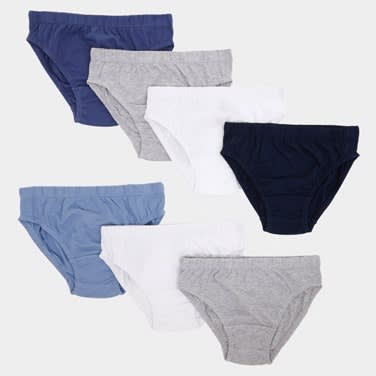 Boys Cotton Briefs - Pack Of 7
