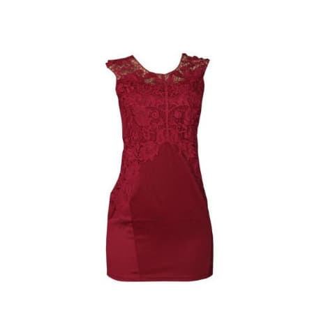 Lace Detailed Mini Dress
