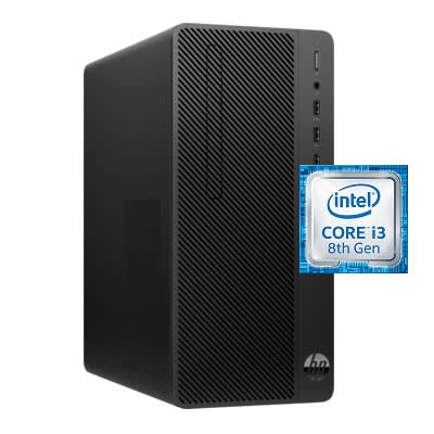 290 G3 Microtower Pc 8vr53ea - Intel Core I3-8100-4GB Ram - 1TB HDD