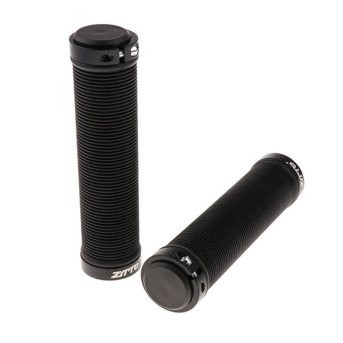 MTB Bike Handlebar Grips Silicone  Lock On Anti Slip Bicycle Black