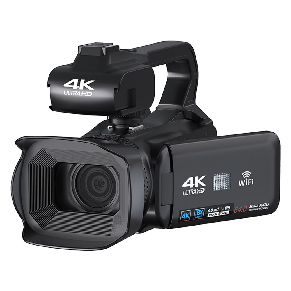 With 32G SD Card-18X 64MP 4K Digital Cameras For Photography Professional YouTube Vlog Streaming