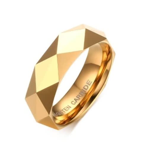 Men's Gold Plated Wedding Ring