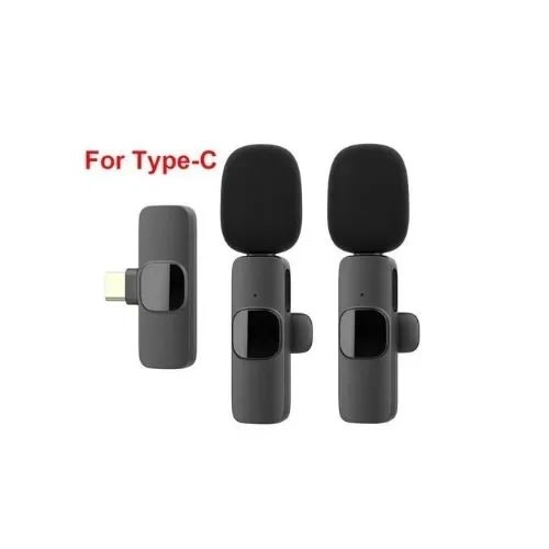 K11 Dual Wireless Microphone For Type C With Noise Cancellation