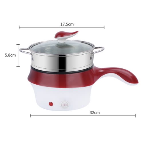Multifunctional Non-stick Cooker-22cm With Steamer