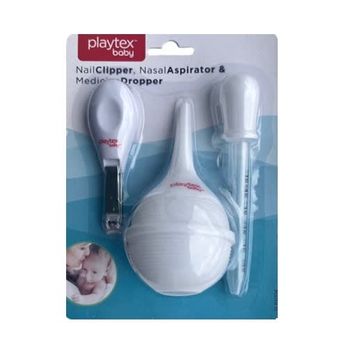 Baby Healthcare Kit With Nasal Aspirator, Nail Clipper & Medicine Dropper