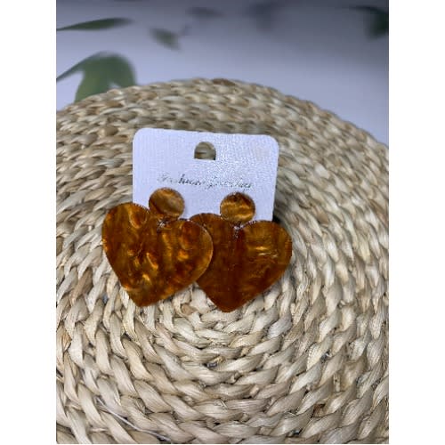 Love Shaped Retro Earrings