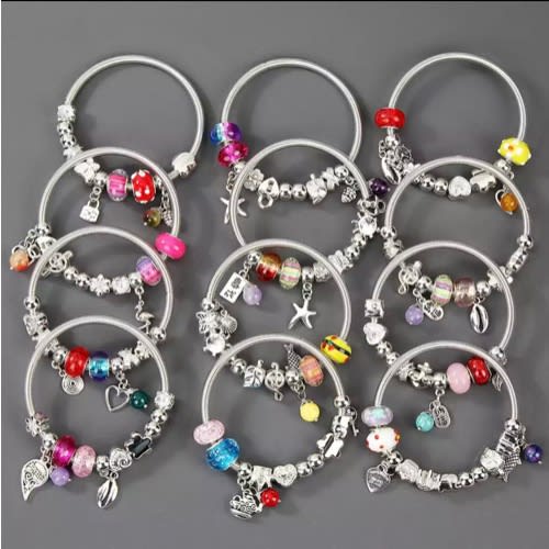 Charm Bracelet- 12 Pieces