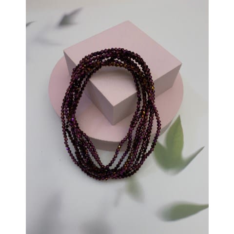 Waist Beads - Glitter Purple