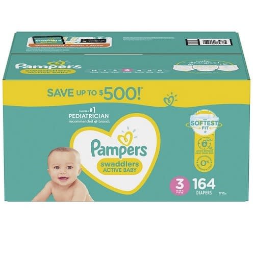 Swaddlers Diapers Size 3