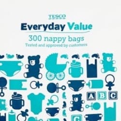 Everyday Value 300 Fragranced Nappy Bags