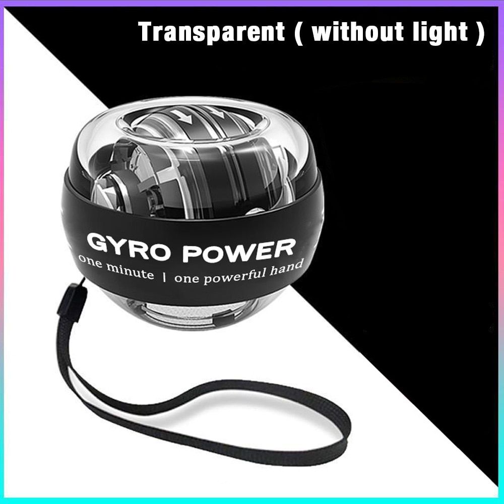 Self-starting Powerball Wrist Power Hand Ball Muscle Relaxnning Wrist Trainer-black