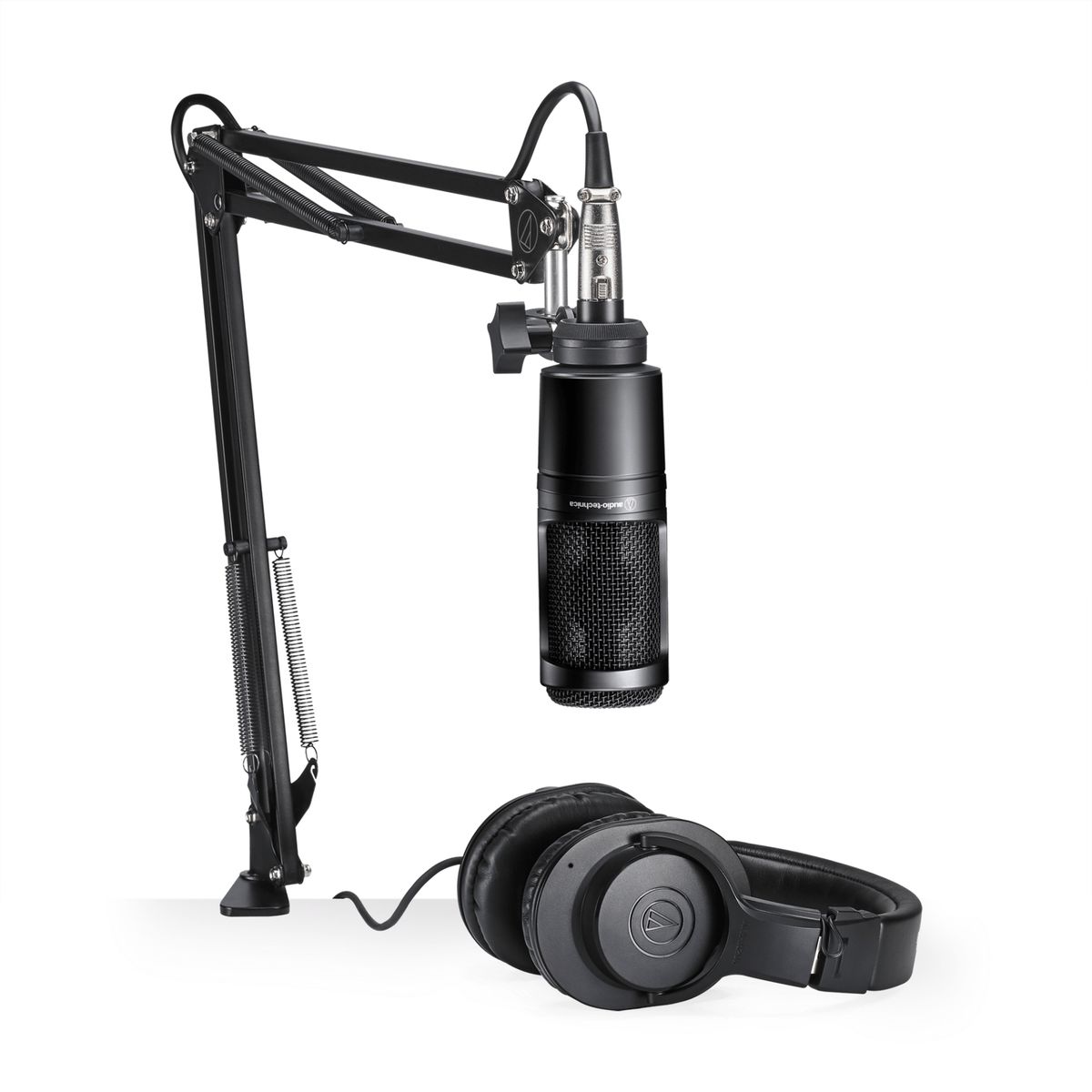 Audio-Technica AT2020 Vocal Microphone Pack For Music, Streaming And Podcasting