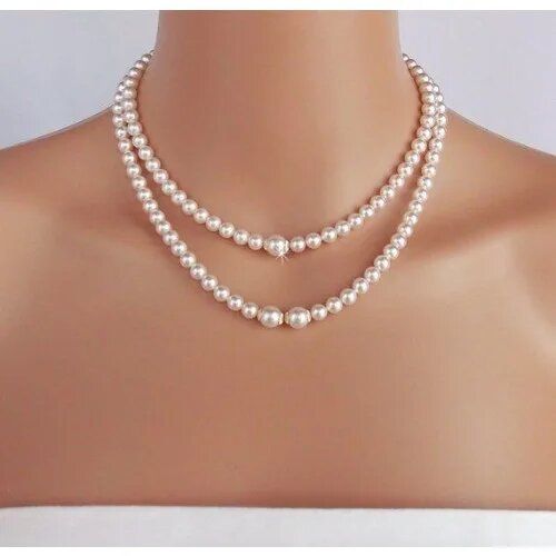 Two Strand Pearl Necklace