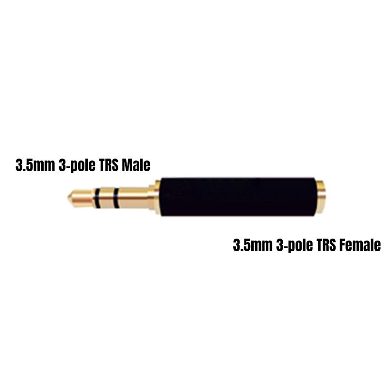 3.5mm Microphone Adapters 4 Pole To 3 Pole TRS Male To Female TRRS Converter Adapter Cable TRS To TRRS Adapter