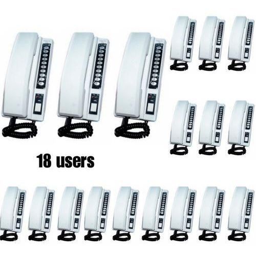 Quality Wireless Intercom System 18 Users Upto 800 Meters