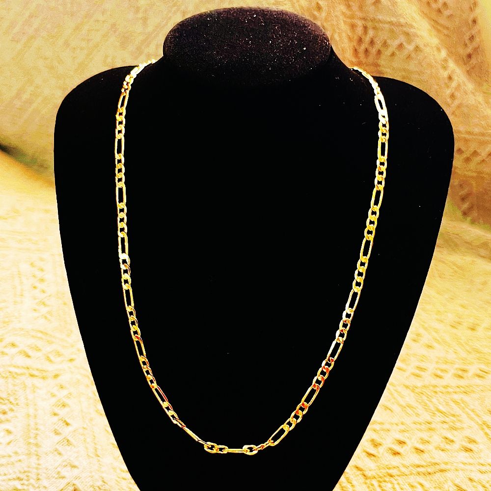 18K Real Gold Plated Ladies' Necklace Chain Women's Necklace