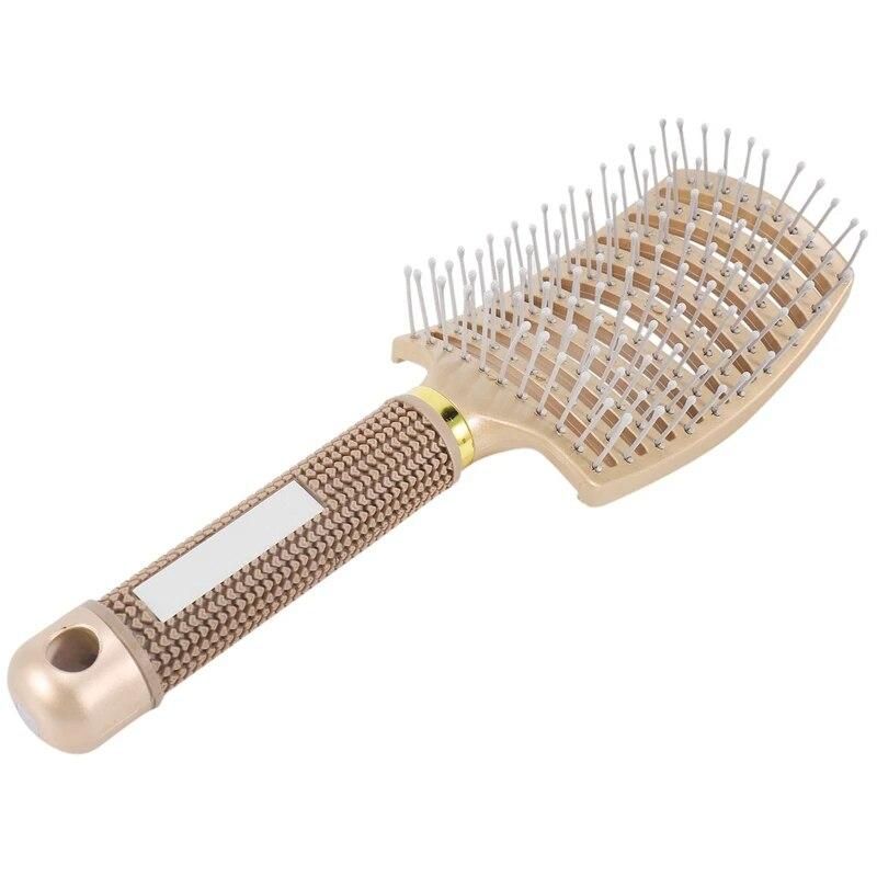 Hair Brush Detangling Hairbrush Fast Drying Hair Straight Barber Volume Comb Curved Anti Static Styling Tool