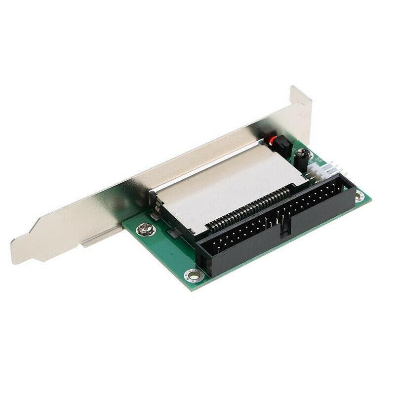 40-Pin Cf Flash Card To 35 Ide Converter Adapter Pci Bracket Back Panel