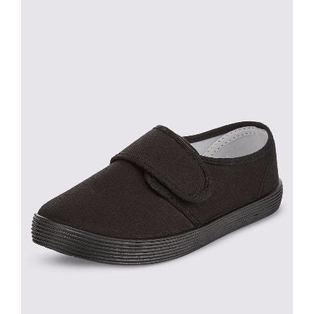 Boys Plimsoll - Black