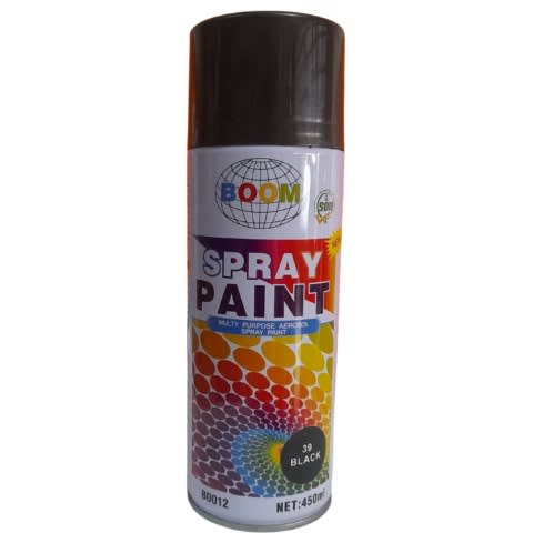 Boom - Spray Paint - 450ml - Black