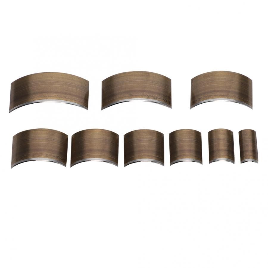Leather V Shape Punch DIY Leather Punch Tool Tail Cut Puncher Leather Rounded  Round Belt Perforated Accessory Set