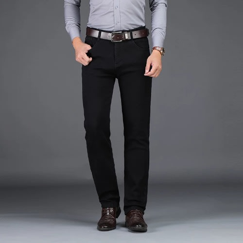 Cotton Chinos Pant- Black