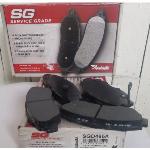 Raybesto SGD 465A Ceramic Disc Front Brake Pad