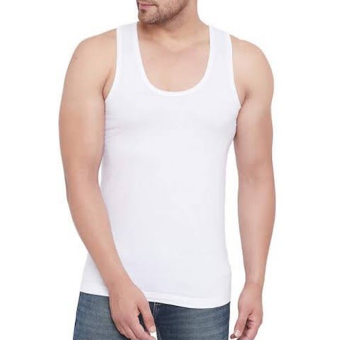 Men's Singlet -White