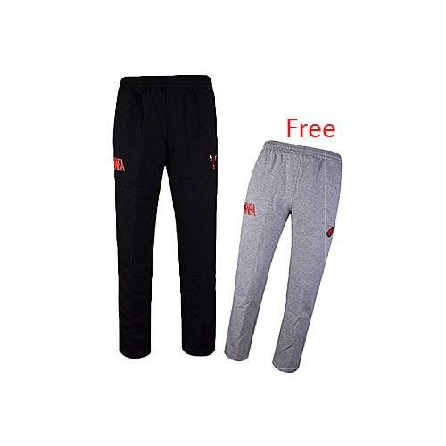 Men's Nba Wool Track Pants - 2 In 1